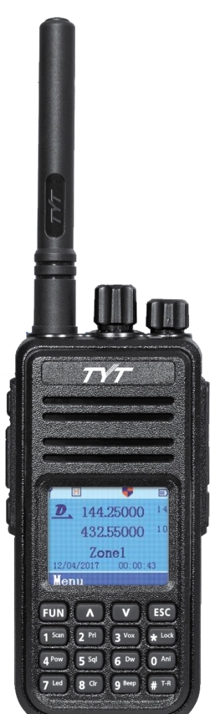 TYT MD-UV380 Dual Band DMR Radio